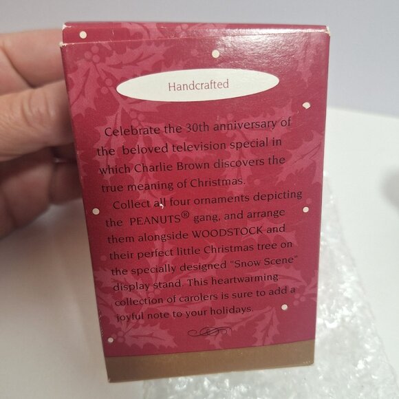 Hallmark Keepsake Ornament Linus Peanuts Charlie Brown Christmas 30th Anniv - Picture 13 of 13
